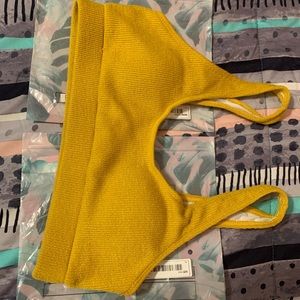 Rib High Waisted Bikini Swimsuit